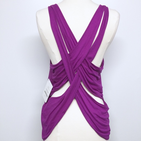 Fabletics Draped Back Taylor Tank NWT - Picture 3 of 8